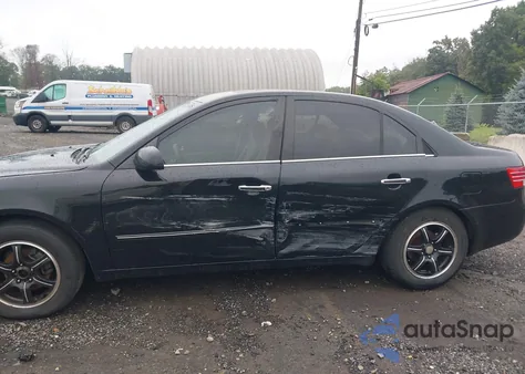 2007 Hyundai Sonata Gls из США, поврежденный, VIN 5NPET46C57H214484